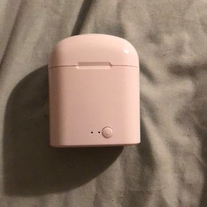 Pitch black Bluetooth AirPods